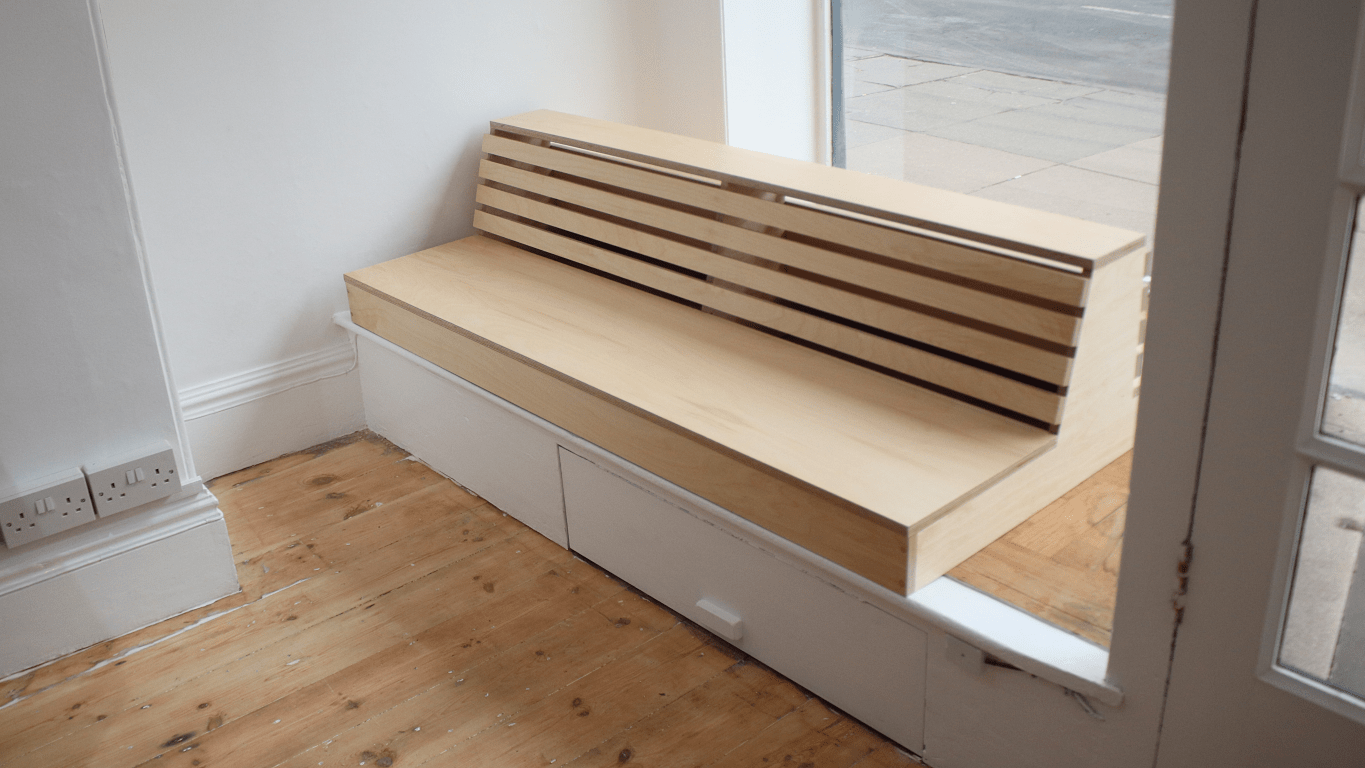 Making Bench Seating Barber Shop Commission (part 1 of 2) Rag 'n